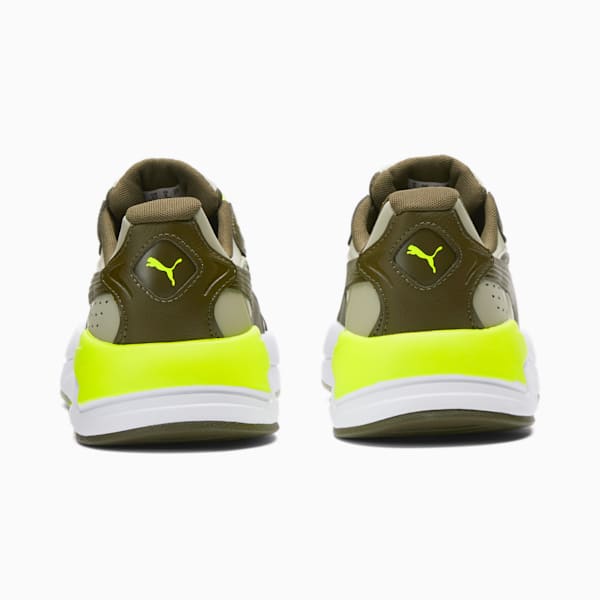 X-Ray Speed Sneakers, Pebble Gray-Deep Olive-Lime Squeeze