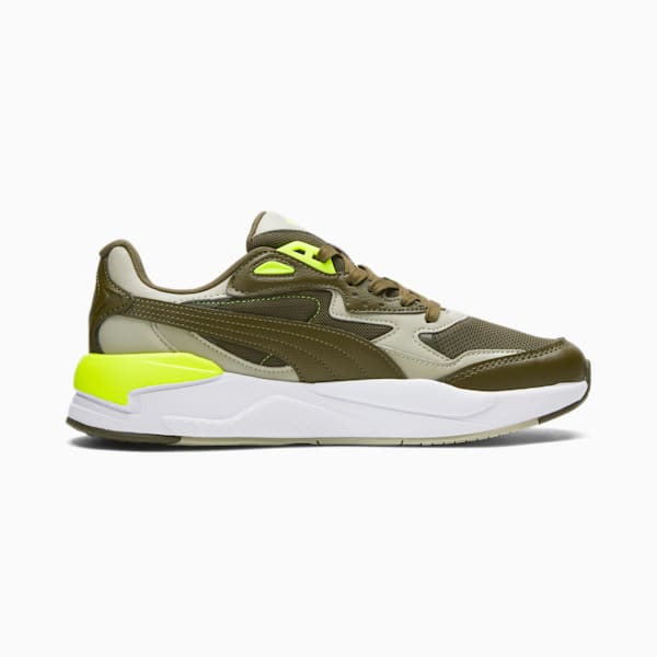 X-Ray Speed Sneakers, Pebble Gray-Deep Olive-Lime Squeeze