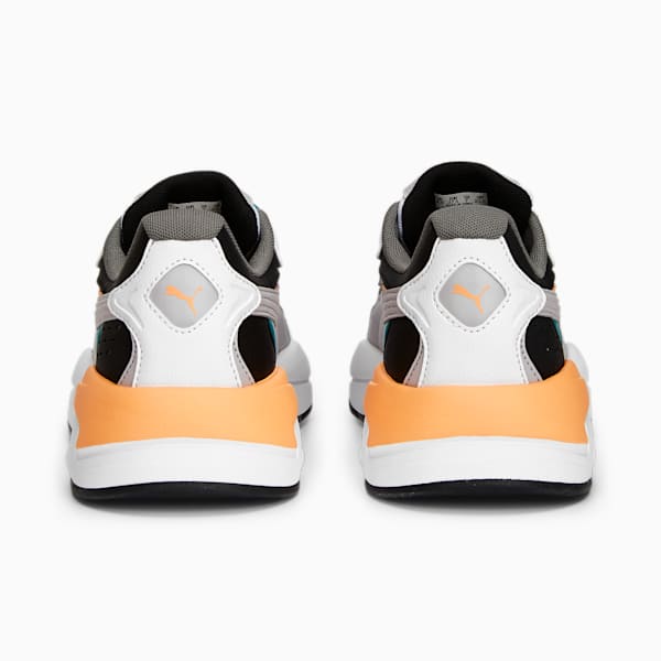 X-Ray Speed Sneakers, Cast Iron-Marble-PUMA White-Orange Peach, extralarge-IND