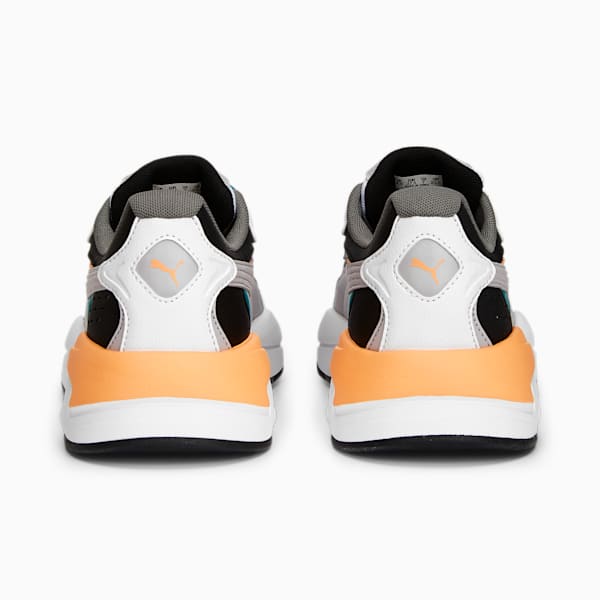 X-Ray Speed Unisex Sneakers, Cast Iron-Marble-PUMA White-Orange Peach, extralarge-IND