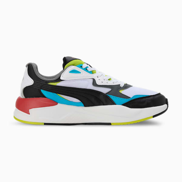 X-Ray Speed Sneakers, PUMA White-PUMA Black-Speed Blue, extralarge-IND