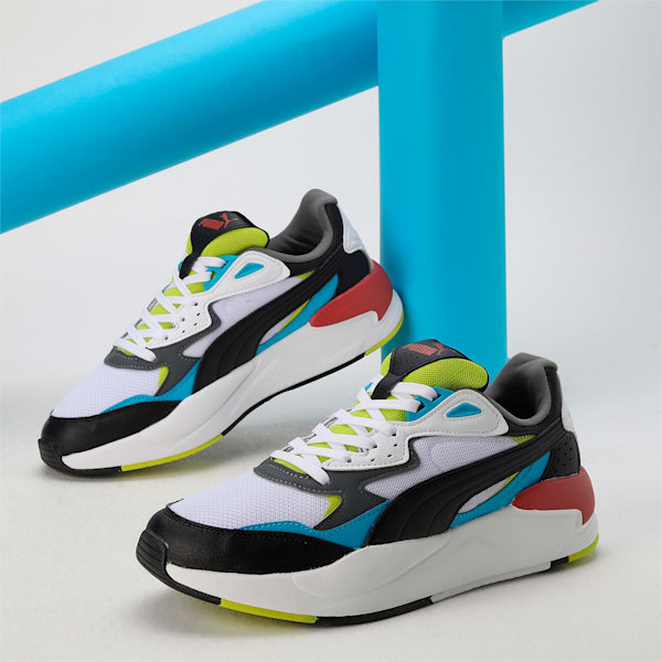 X-Ray Speed Sneakers, PUMA White-PUMA Black-Speed Blue, extralarge-IND