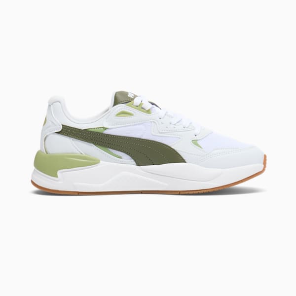 X-Ray Speed Sneakers, Silver Mist-Green Moss-PUMA White, extralarge