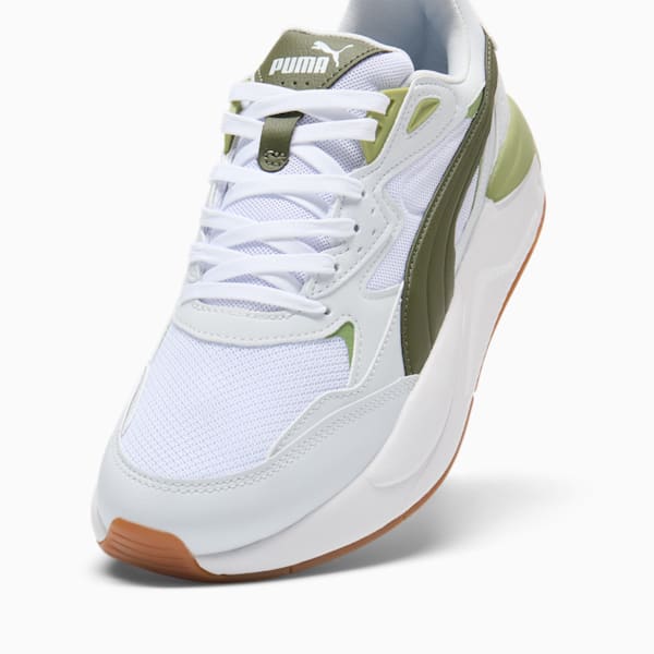 X-Ray Speed Sneakers, Silver Mist-Green Moss-PUMA White, extralarge