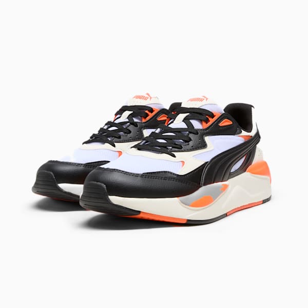X-Ray Speed Sneakers, Warm White-PUMA Black-Flame Flicker, extralarge