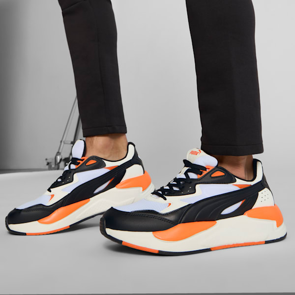 X-Ray Speed Sneakers, Warm White-PUMA Black-Flame Flicker, extralarge