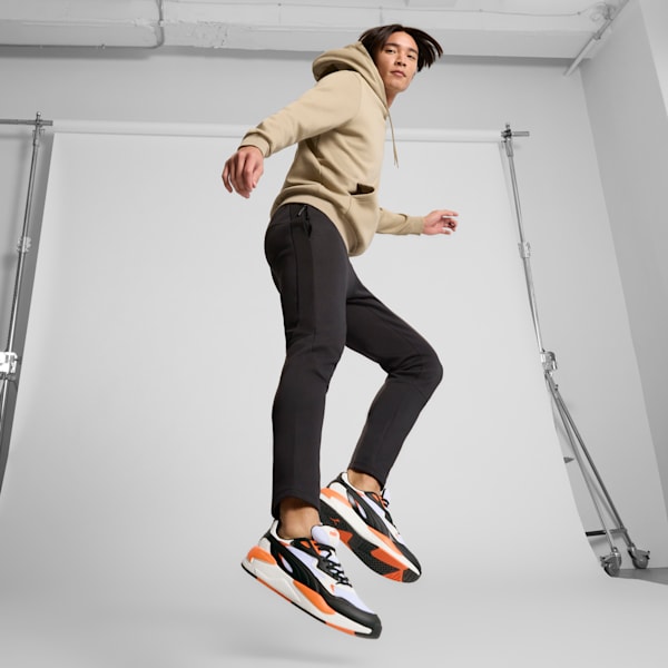 X-Ray Speed Sneakers, Warm White-PUMA Black-Flame Flicker, extralarge