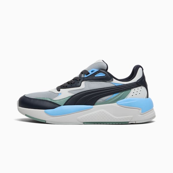 Tenis X-Ray Speed, Cool Light Gray-New Navy-Green Moon, extralarge