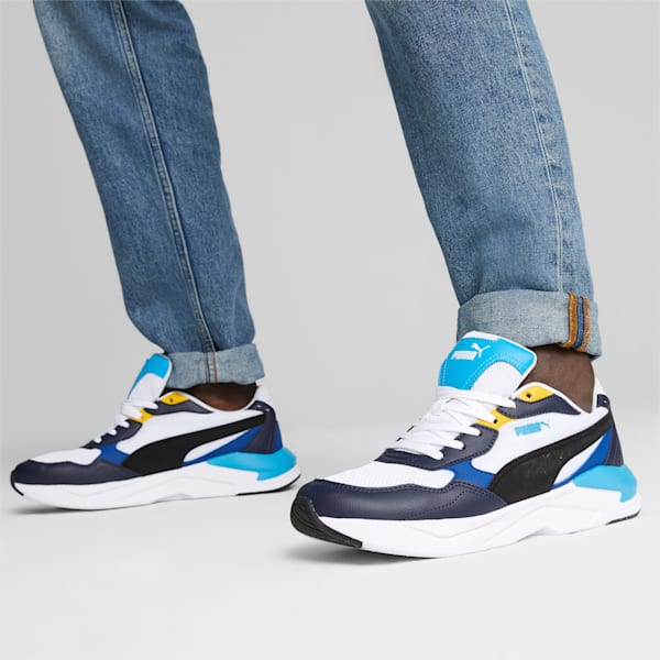 X-Ray Speed Lite Unisex Sneakers, PUMA White-PUMA Black-PUMA Navy, extralarge-IND
