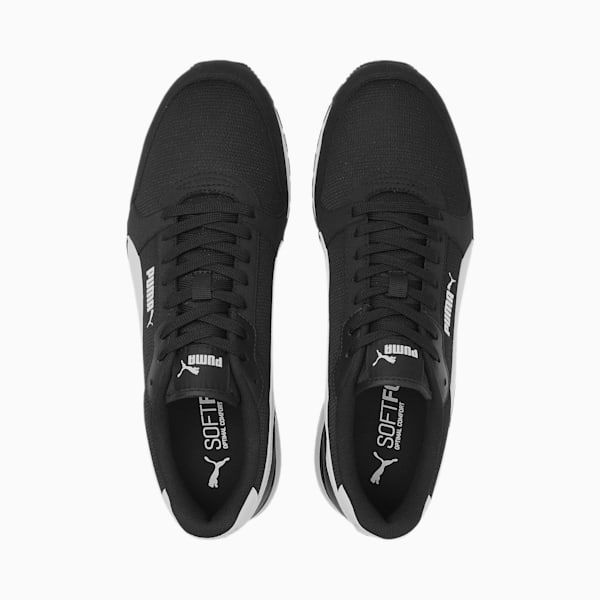 ST Runner V3 Mesh Men's Sneakers, Puma Black-Puma White, extralarge-IND