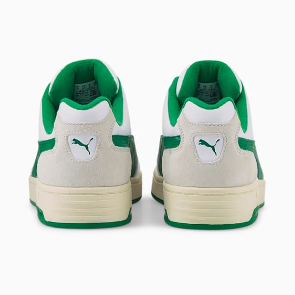 Slipstream Lo Retro Sneakers, Puma White-Amazon Green, extralarge-IND
