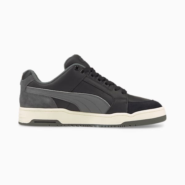 Slipstream Lo Retro Trainers, Puma Black-Dark Shadow
