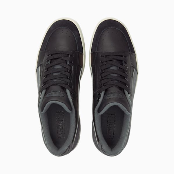 Slipstream Lo Retro Trainers, Puma Black-Dark Shadow