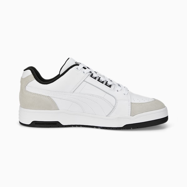 Slipstream Lo Retro Trainers, Puma White-Vaporous Gray