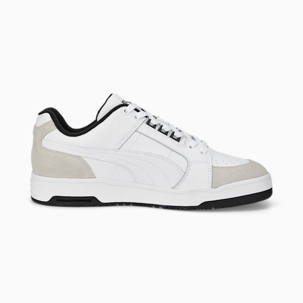 Slipstream Lo Retro Unisex Sneakers, Puma White-Vaporous Gray, extralarge-IND