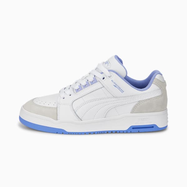 Slipstream Lo Retro Trainers, Puma White-Lavendar Pop