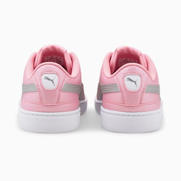 Tenis para jóvenes Vikky v3 Glitz, PRISM PINK-Puma Silver-Puma White, extralarge