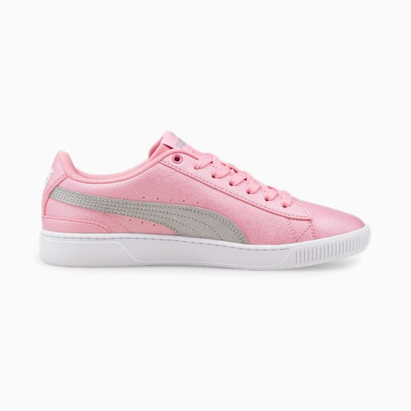 Chaussures Vikky v3 Glitz Jeune, PRISM PINK-Puma Silver-Puma White, extralarge