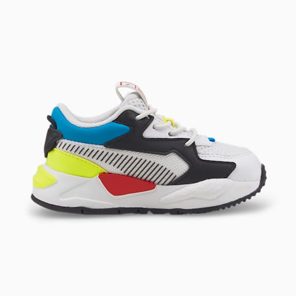 RS-Z Core AC Babies' Trainers, Puma White-Puma Black-Yellow Alert, extralarge-GBR