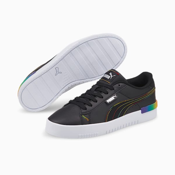 Jada Rainbow Hues Women's Sneakers, Puma Black-Puma Black-Puma Silver, extralarge