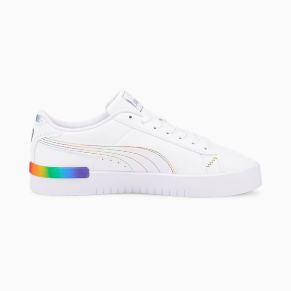 Jada Rainbow Hues Women's Sneakers, Puma White-Puma White-Puma Silver, extralarge-IND