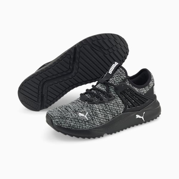 Pacer Future Doubleknit Unisex Sneakers, Puma Black-Puma White, extralarge-IND