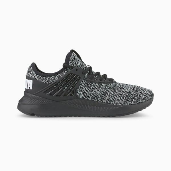 Pacer Future Doubleknit Unisex Sneakers, Puma Black-Puma White, extralarge-IND