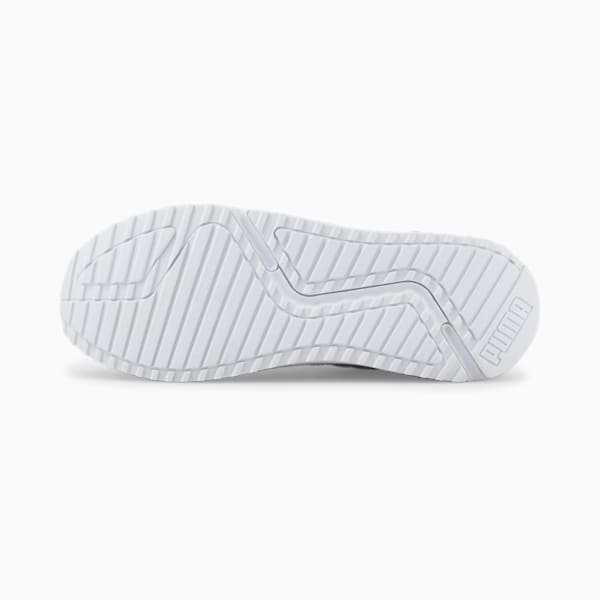 Pacer Future Doubleknit Sneakers, Puma White-Gray Violet-Lemon Sherbert, extralarge