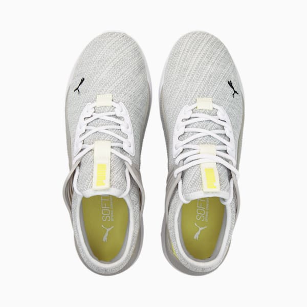 Pacer Future Doubleknit Sneakers, Puma White-Gray Violet-Lemon Sherbert, extralarge