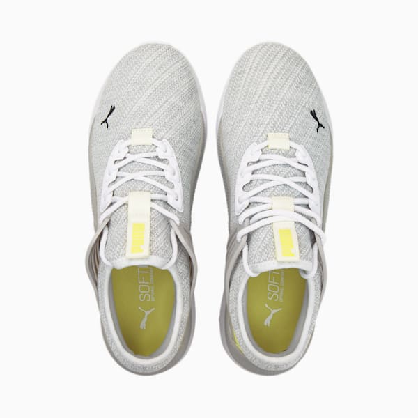 Pacer Future Doubleknit Sneakers, Puma White-Gray Violet-Lemon Sherbert, extralarge