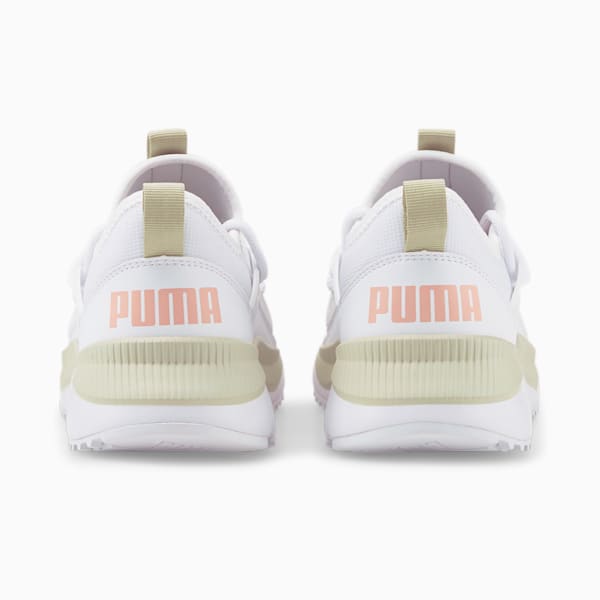 Pacer Future Allure Summer Women's Sneakers, Puma White-Rosette, extralarge