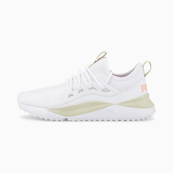 Pacer Future Allure Summer Women's Sneakers, Puma White-Rosette, extralarge