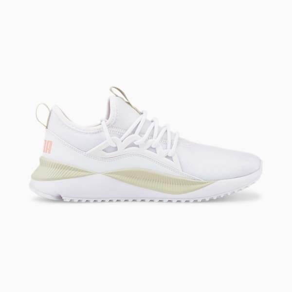 Pacer Future Allure Summer Women's Sneakers, Puma White-Rosette, extralarge