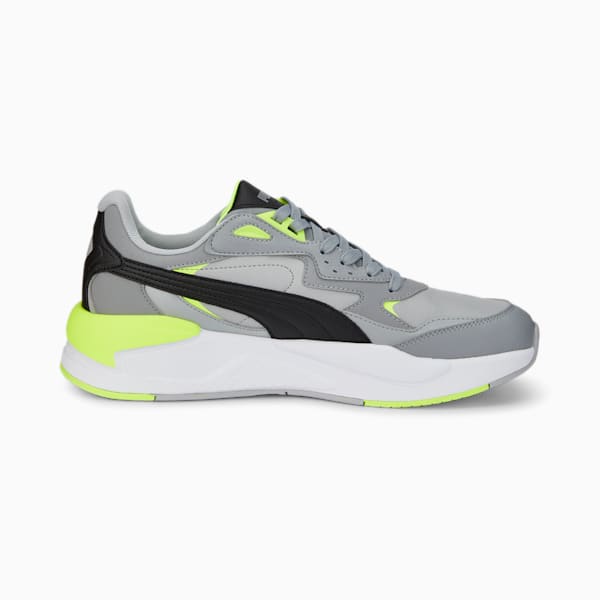 X-Ray Speed SL Men's Sneakers, High Rise-Puma Black-Quarry-Lime Squeeze-Puma White