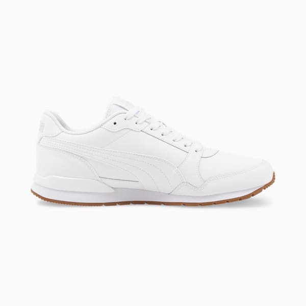 ST Runner v3 L Men's Sneakers, Puma White-Puma White-Gum, extralarge