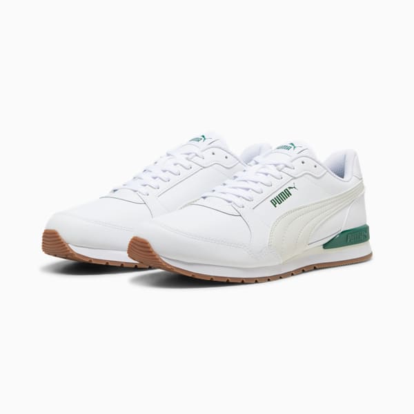 Tenis ST Runner v3 L, PUMA White-Vapor Gray-Vine, extralarge