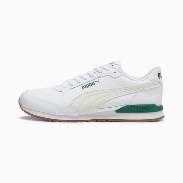 ST Runner v3 L Men's Sneakers, PUMA White-Vapor Gray-Vine, extralarge