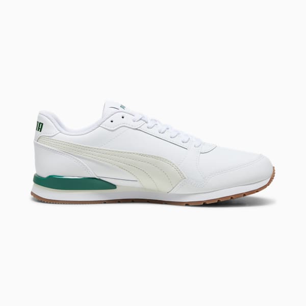 ST Runner v3 L Men's Sneakers, PUMA White-Vapor Gray-Vine, extralarge