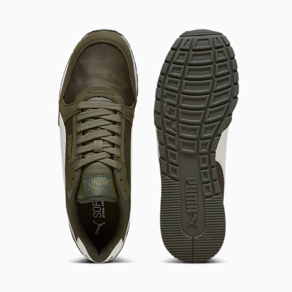 Zapatos deportivos ST Runner v3 para hombre, Dark Olive-Vapor Gray-PUMA Olive, extragrande