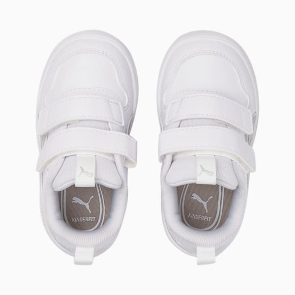Multiflex Glitz Toddlers' Sneakers, Puma White-Puma Silver, extralarge