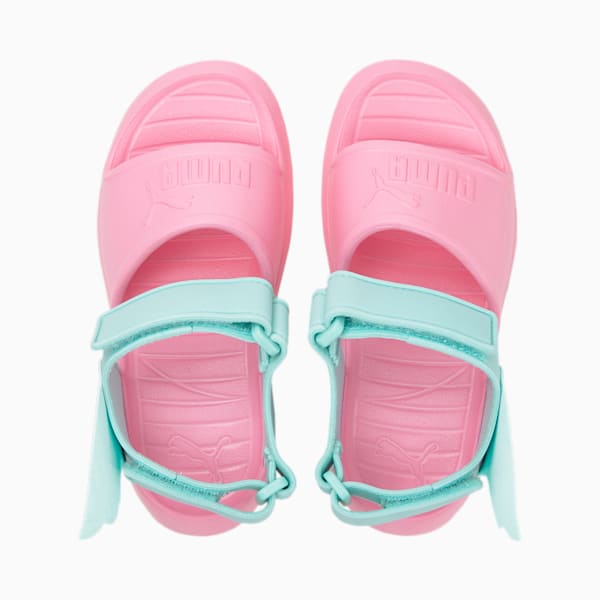 キッズ ダイブキャット V2 インジェックス ヒーロー グリッツ サンダル 17-21cm, PRISM PINK-Soothing Sea, extralarge-JPN