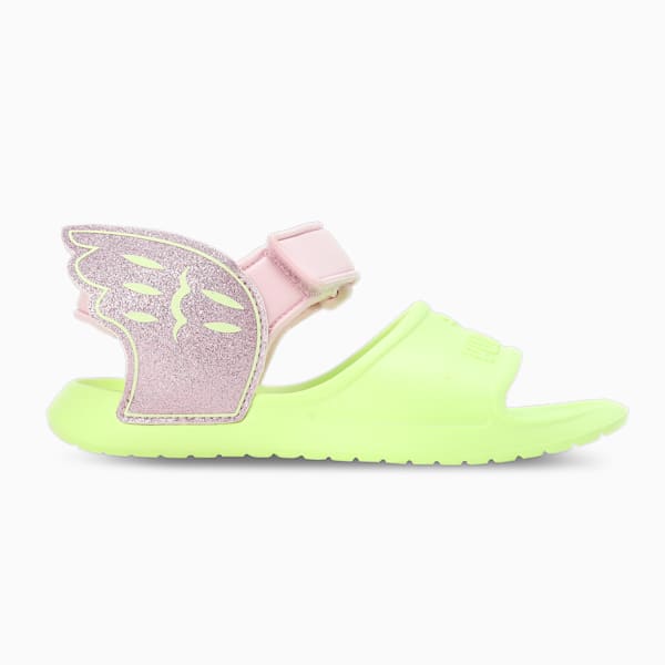 Divecat V2 Injex Hero Gli Kids' Sandals, Fast Yellow-Pearl Pink, extralarge-IND