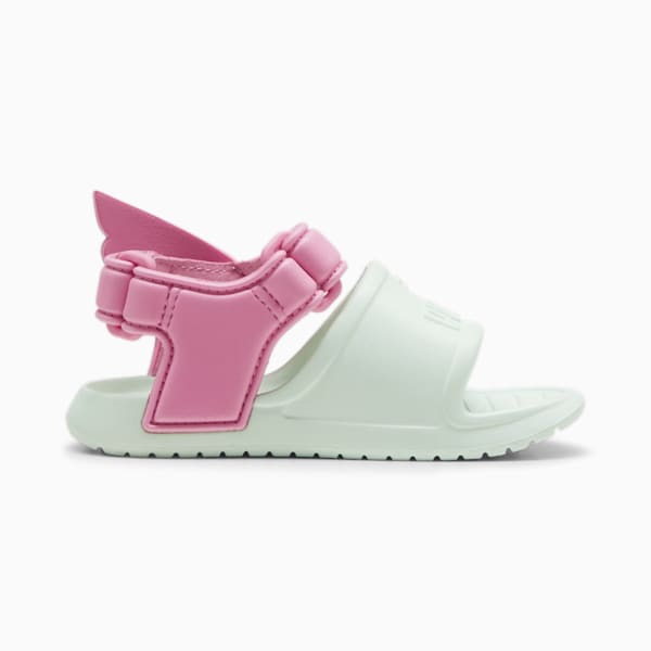 Divecat v2 Injex Hero Babies' Slides, Fresh Mint-Fast Pink, extralarge-IND