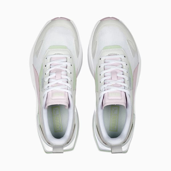 ウィメンズ コスモ ライダー POP スニーカー, PUMA White-Pearl Pink, extralarge-JPN