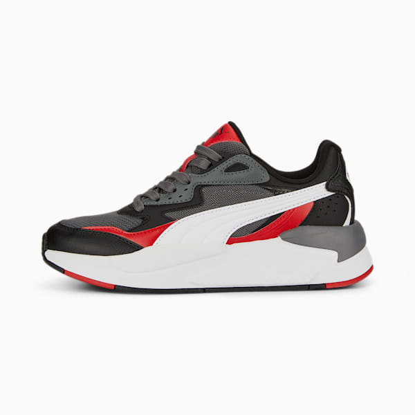 Tenis juveniles X-Ray Speed, Cool Dark Gray-PUMA White-PUMA Black-For All Time Red, extralarge