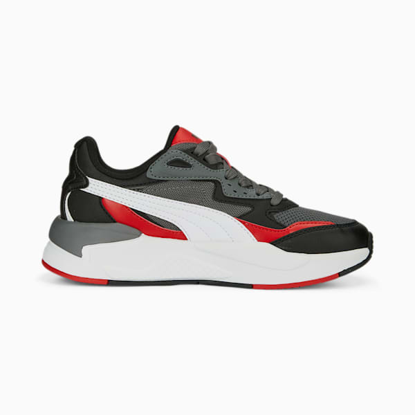 Tenis juveniles X-Ray Speed, Cool Dark Gray-PUMA White-PUMA Black-For All Time Red, extralarge