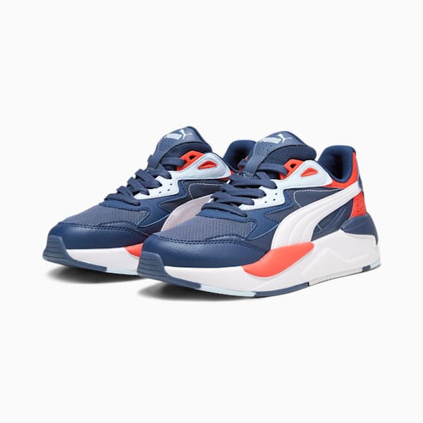 X-Ray Speed Sneakers Big Kids, Inky Blue-PUMA White-Persian Blue-Fall Foliage, extralarge