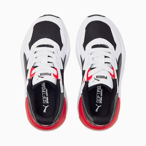 X-Ray Speed Babies' Sneakers, Puma White-Puma Black-High Risk Red-Dark Shadow, extralarge-IND