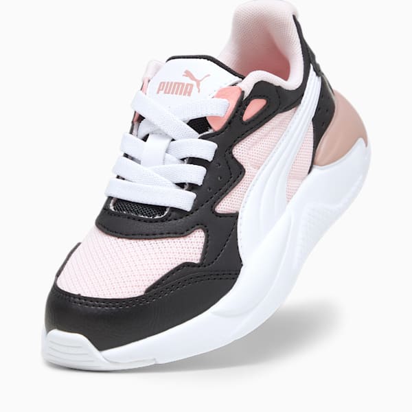 X-Ray Speed Little Kids' Shoes, Frosty Pink-PUMA White-PUMA Black-Peach Smoothie, extralarge