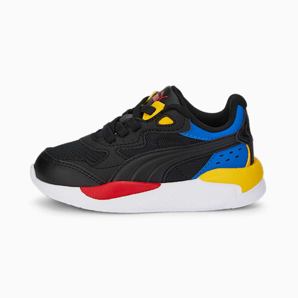 X-Ray Speed Toddler Shoes, Puma Black-Spectra Yellow-Victoria Blue-High Risk Red, extralarge